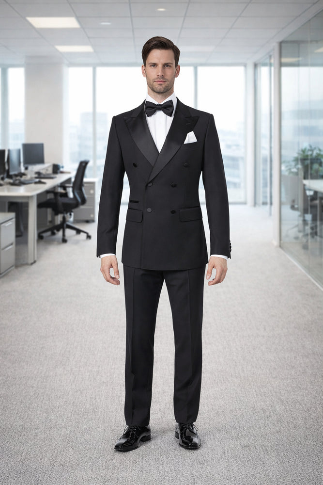 Rossi Man Zeus RM1001 Premium Men’s Tuxedo – Slim Fit Formal Suit