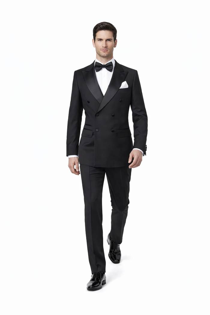 Rossi Man Zeus RM1001 Premium Men’s Tuxedo – Slim Fit Formal Suit
