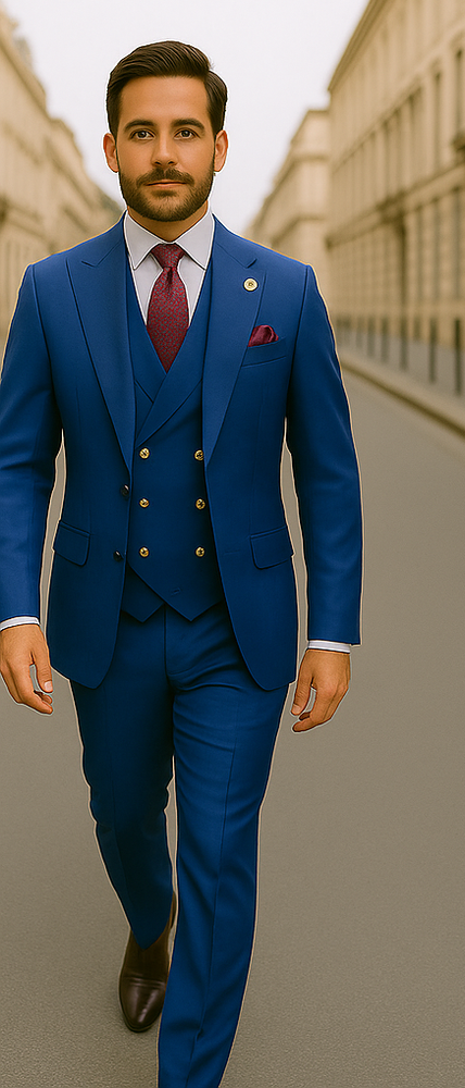 Rossi Man Sydney II RM1311 – Premium 3 Piece Suit for Modern Men