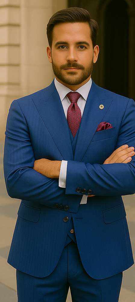 Rossi Man Sydney II RM1311 – Premium 3 Piece Suit for Modern Men