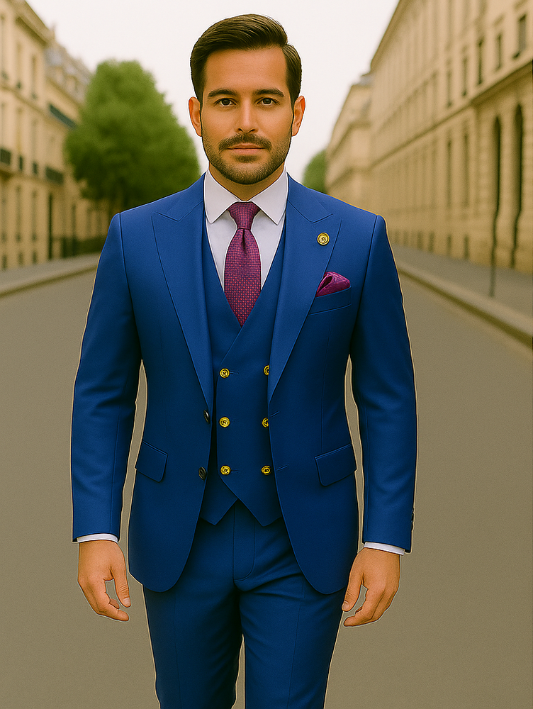 Rossi Man Sydney II RM1311 – Premium 3 Piece Suit for Modern Men