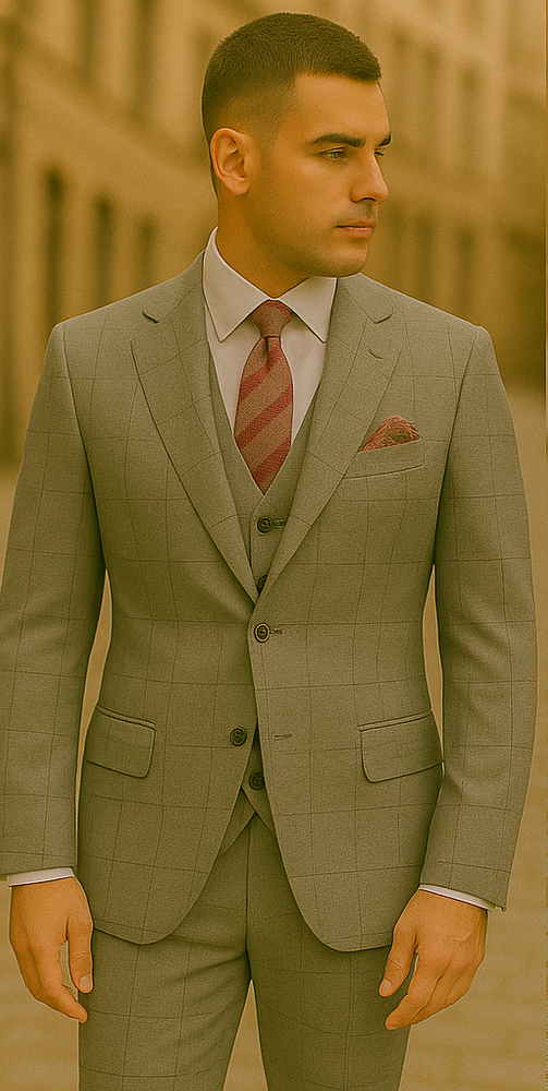 Rossiman Men's Dress Suit – Timeless Classic Formal Suit for Men