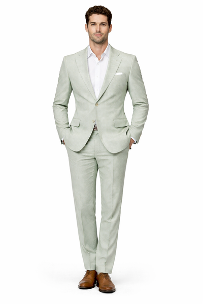 Mens Seersucker Suit
