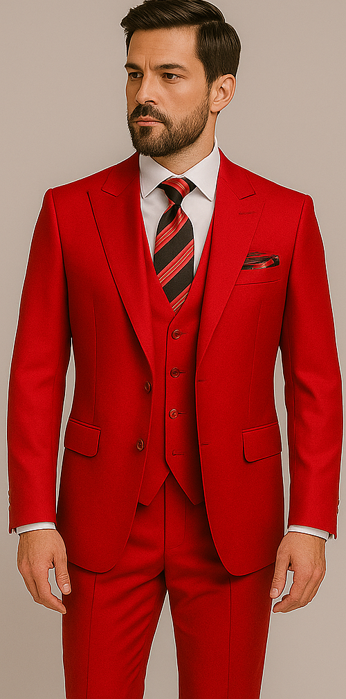 Coldmast Union Suits in Red - 865-B - Tall Man Siz main image 1
