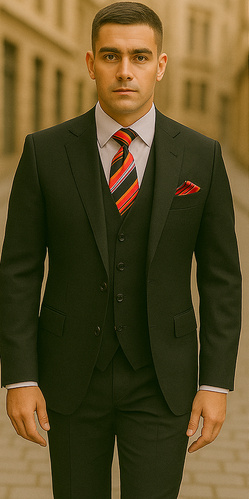 Rossiman Rossi Men's Dress Suit – Premium Tailored Suit for Formal Occasions