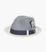 SKYLIN FEDORA Paper Braided Pinch Front Hat
