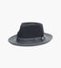 ZYLEN FEDORA Wool Felt Pinch Front Hat