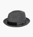 ASHER FEDORA Paper Braided Pinch Front Hat