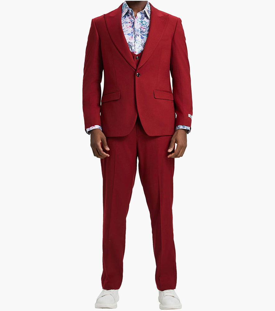 STILLER 3 Piece Vested Suit