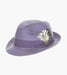 BELMONT FEDORA Poly Braid Pinch Front Hat