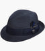 BELMONT FEDORA Poly Braid Pinch Front Hat