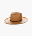 MILANO FEDORA Toyo Pinched Front Hat