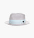 CALEM FEDORA Poly Braid Pinch Front Hat