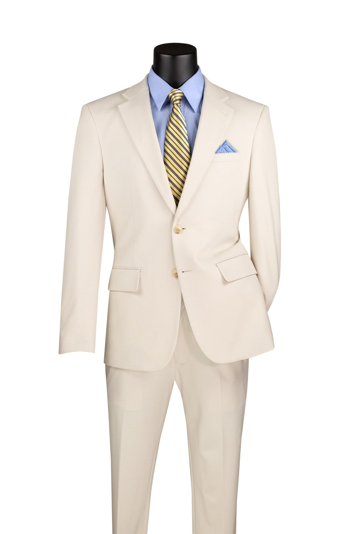Slim Fit 2 Piece Suit Stretch Fabric Suit with Adjustable Waistband Charcoal SDX-3 main image 0