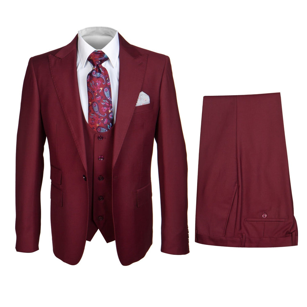 Rossi Man RM1174 – Modern Slim Fit Sydney II 3 Piece Suit