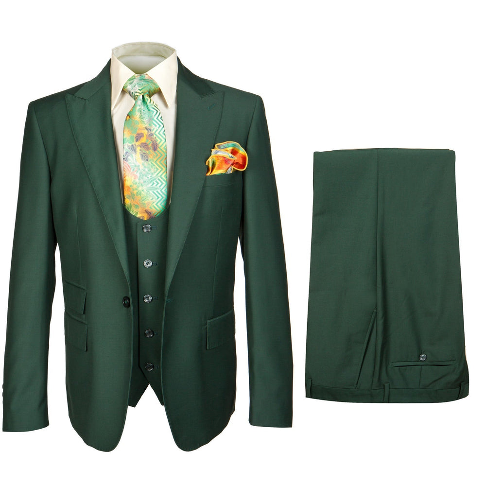 Rossi Man RM1190 Slim Fit Suit – Sydney II 3 Piece Formal Wear