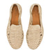 Zelli Sandali Woven Suede Huarache Loafer in Sand
