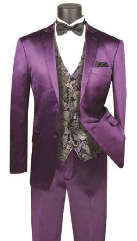 Mardi Gras Tuxedo Suit Package Blazer + Pants