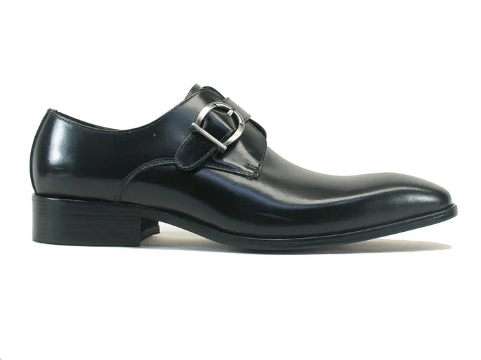 Carrucci Signature Buckle Monk Strap Shoe