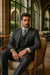 Men’s grey pinstripe suit sale