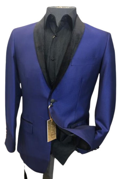 Men's Royal Blue Fancy Blazer ~ Sport Coat ~ Jacket