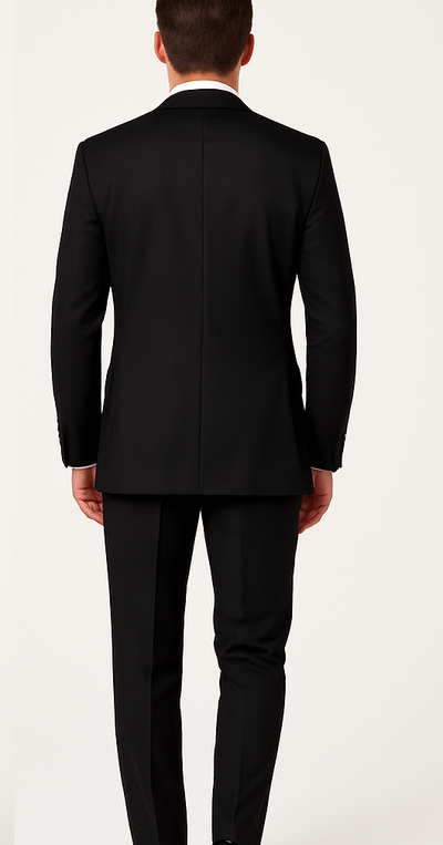 Single-Breasted-Solid-Black-Suit