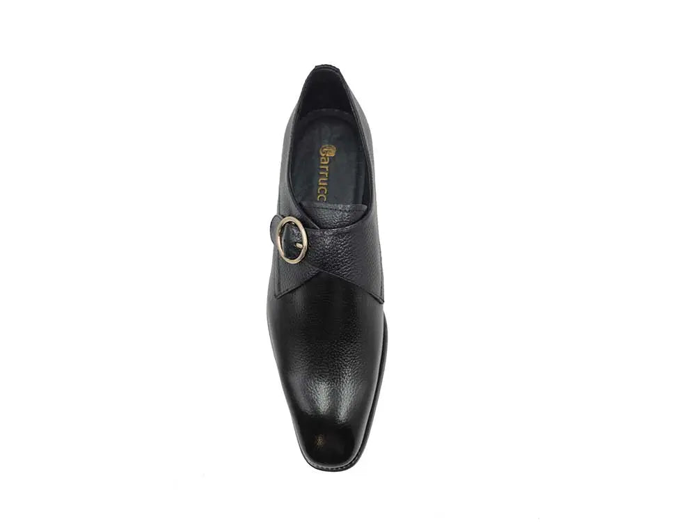 Carrucci Single Monk Strap Plain Toe Shoes