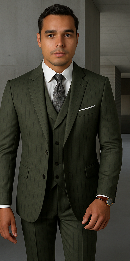 Statement Suits Olive