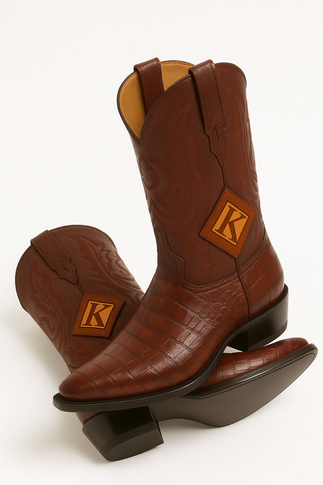 King Exotic Boots Gray Snip Toe Genuine Eel Leather Piping Western Cowboy Dress Cowboy Boot Cheap Priced For Sale Online EE- Botas De Anguila