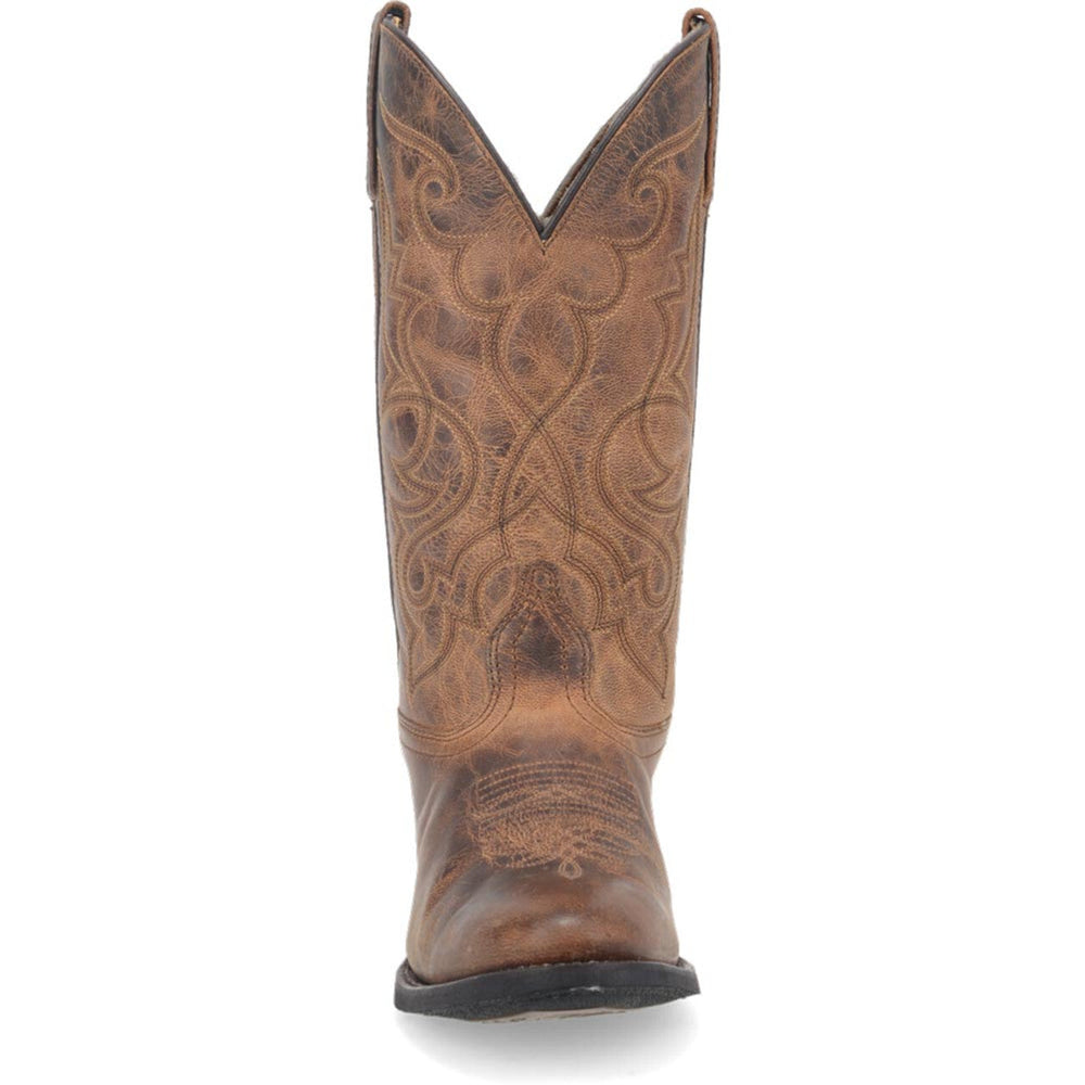 Laredo Maddie Tan Leather Round Toe Women Boots