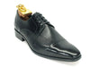 Textured Leather Blucher Carrucci
