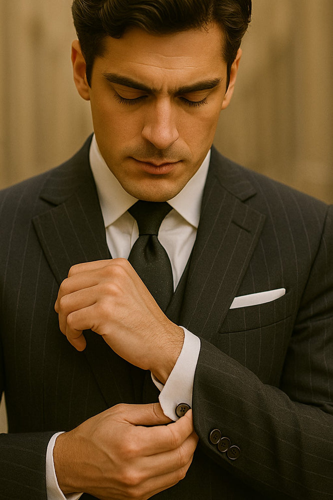 Classic Mobster Style Suit