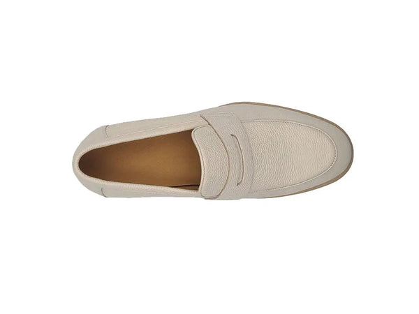 Carrucci Tumble Calfskin Penny Loafer