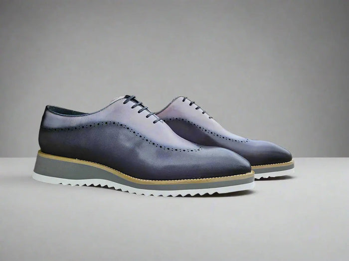 Carrucci Two Tone Oxford With Lightweight Sole