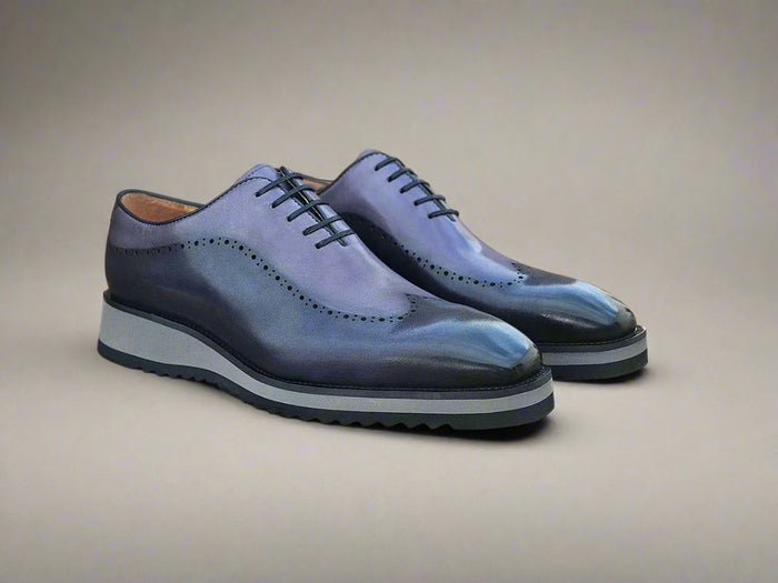 Carrucci Two Tone Oxford With Lightweight Sole
