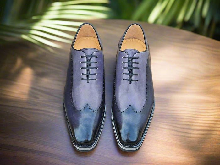 Carrucci Two Tone Oxford With Lightweight Sole