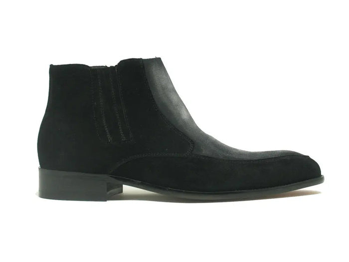 Carrucci Two Tone Suede Chelsea Boots