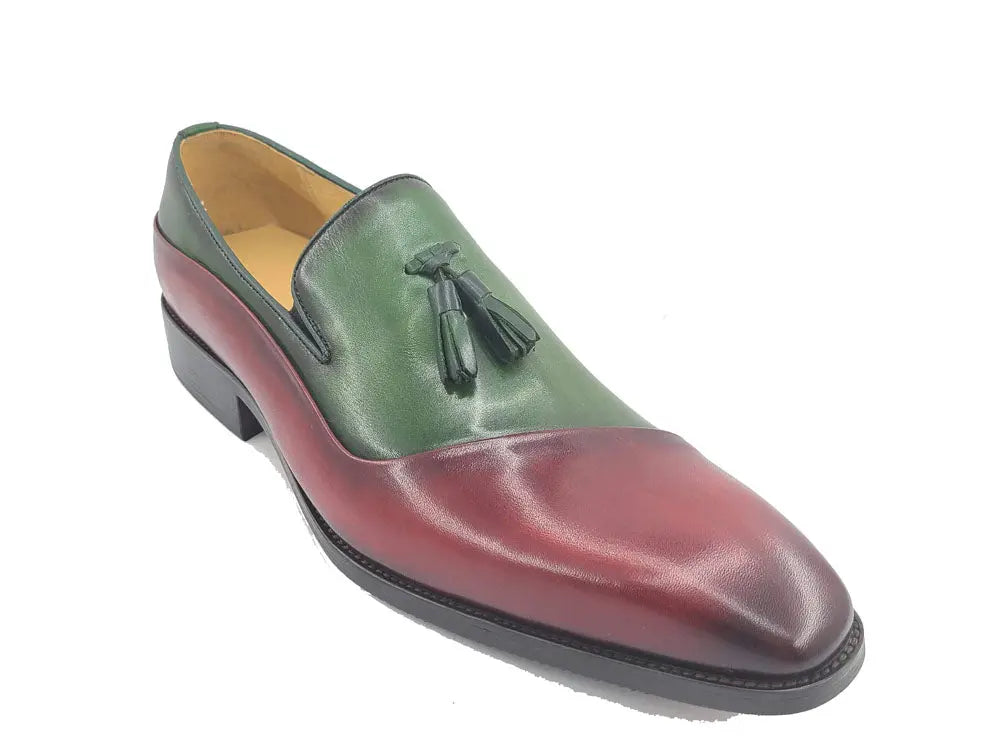 Carrucci Two Tone Tassel Loafer