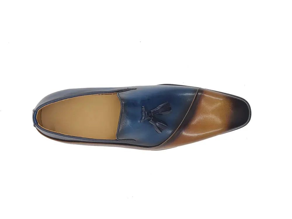 Carrucci Two Tone Tassel Loafer