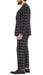 Harvy Black Mens 2 Button Slim Notch Lapel Suit