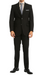 PL1969 Men's Black 2-Piece Suit — Big & Tall Fit, Sizes 38-72 (Short, Regular & Long)