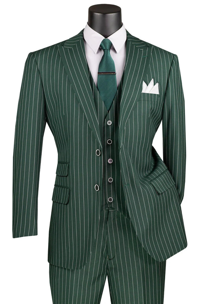 Mens Great Gatsby Outfit - 1920s Gangster Outfit Look in Hunter Green