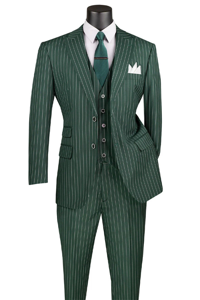 Mens Great Gatsby Outfit - 1920s Gangster Outfit Look in Hunter Green