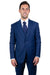 Men's Indigo Suit Three Piece Set by Stacy Adams - Wedding - Prom