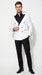  White Double Breasted Blazer 