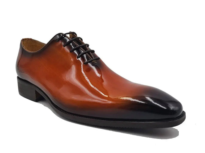 Carrucci Wholecut Patent Leather Oxford