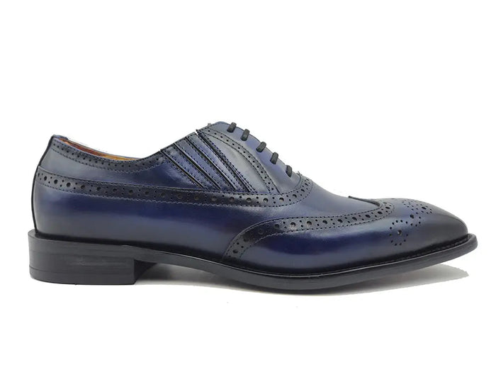 Carrucci Wingtip Slip-on Oxford