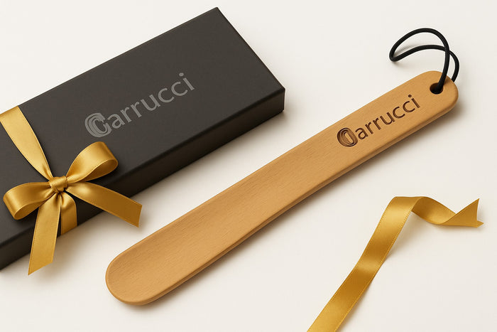 Carrucci Wooden Shoe Horn