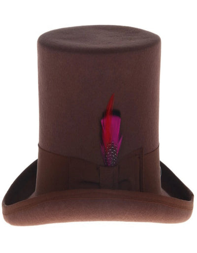 Brown Dress Hat