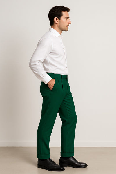 colorful-green-formal-pants